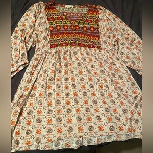 Umgee 1XLG boho top.